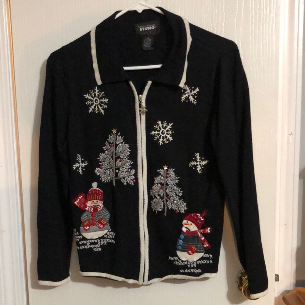 Sweater-Studio Joy Snowman Christmas #8061